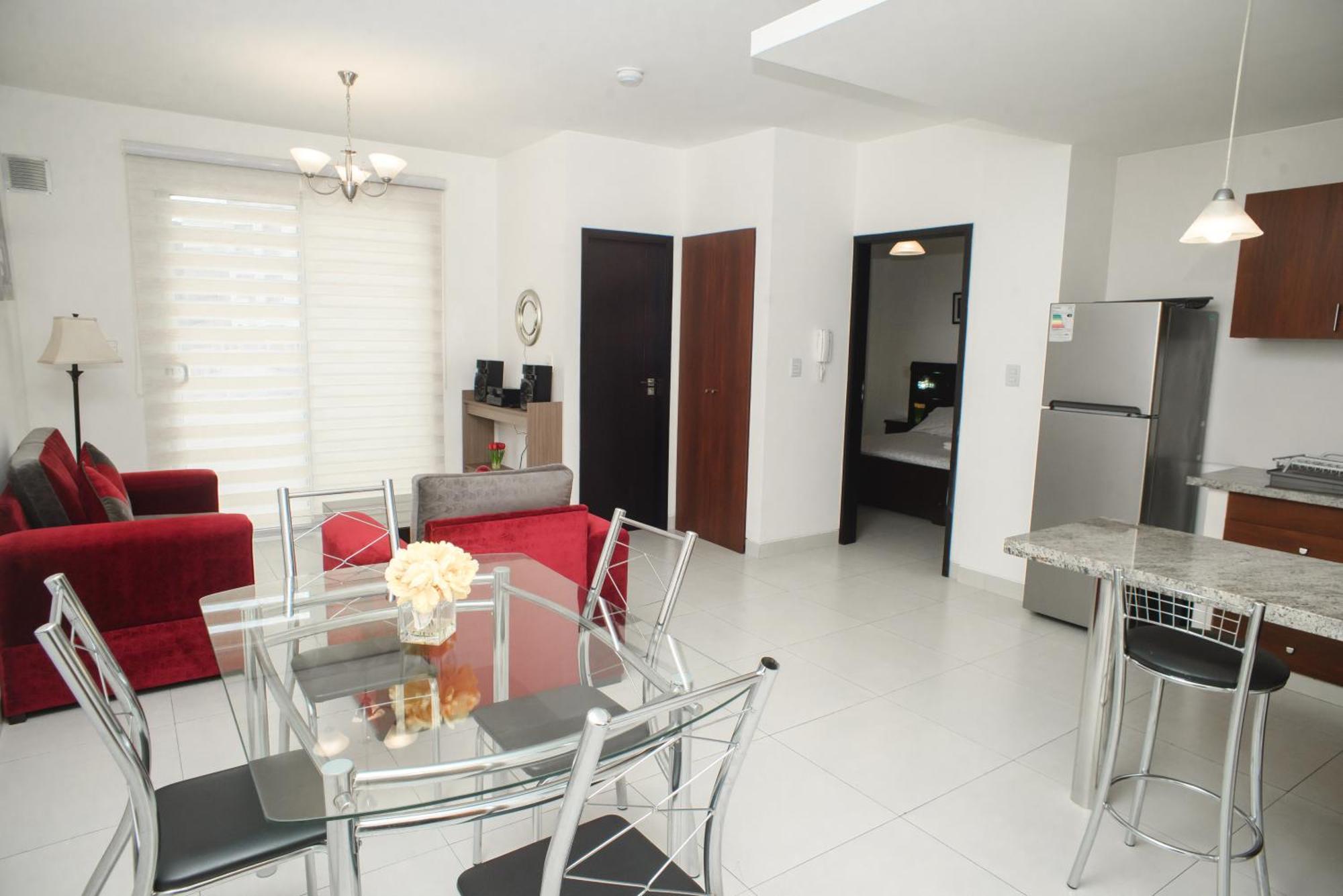 Downtown Apartments "Altos Del Sur" サンタ・クルス・デ・ラ・シエラ エクステリア 写真